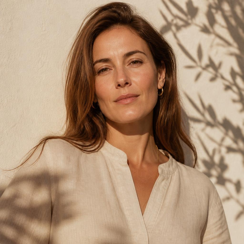 Illustrative portrait — HRT for menopause